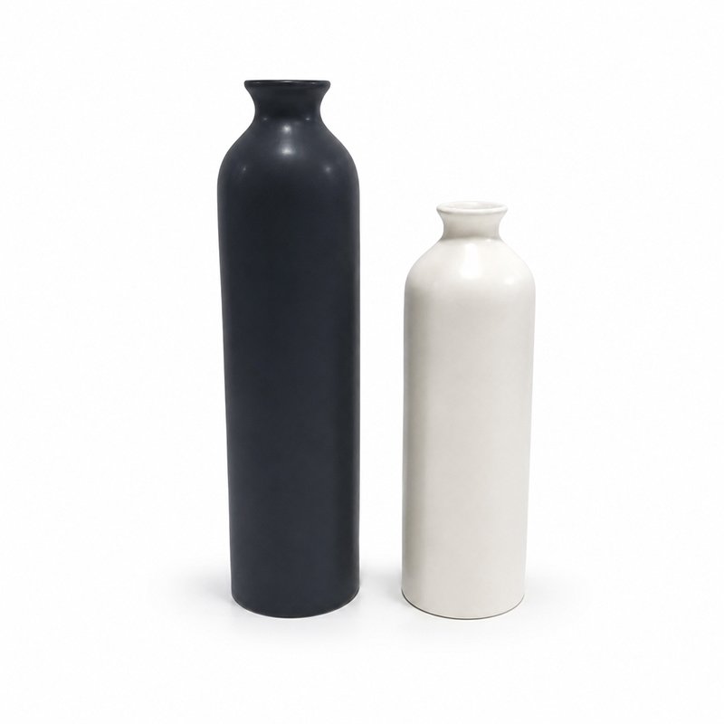 Porcelain storage and utility objects